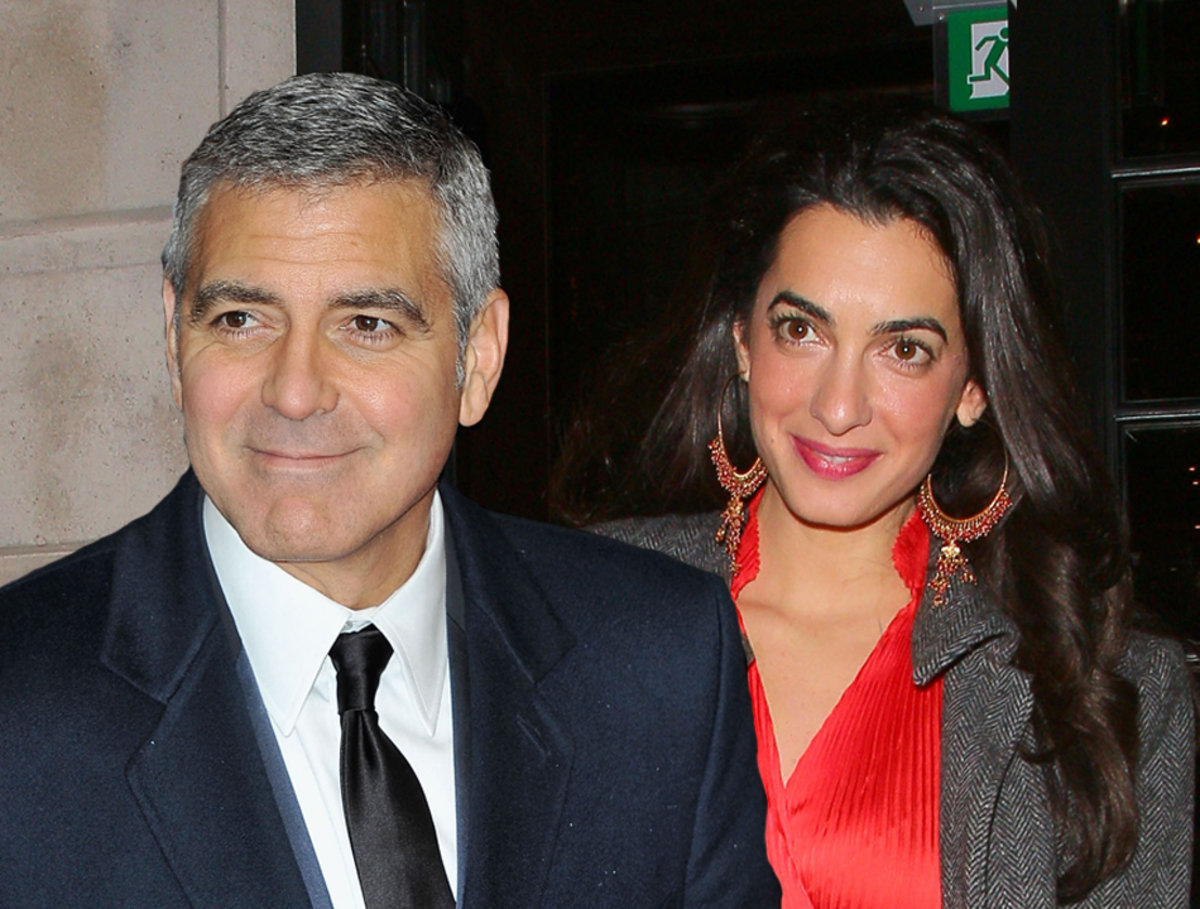 Photo:  Amal Alamuddin and George Clooney 12